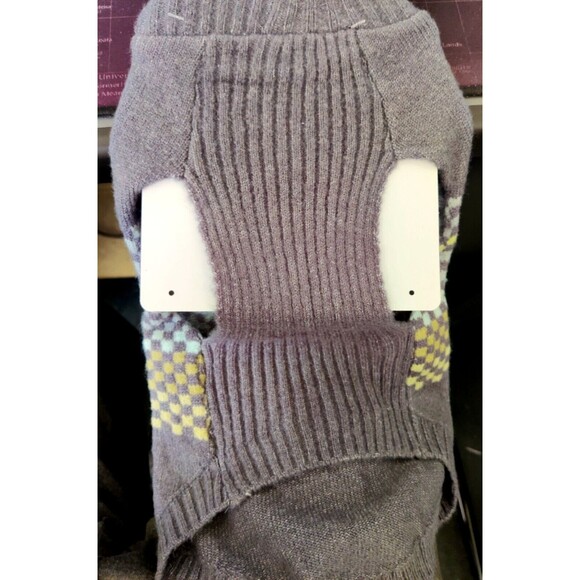 Pets Small Cool Colorway Dog & Cat Sweater Gray - Picture 3 of 6